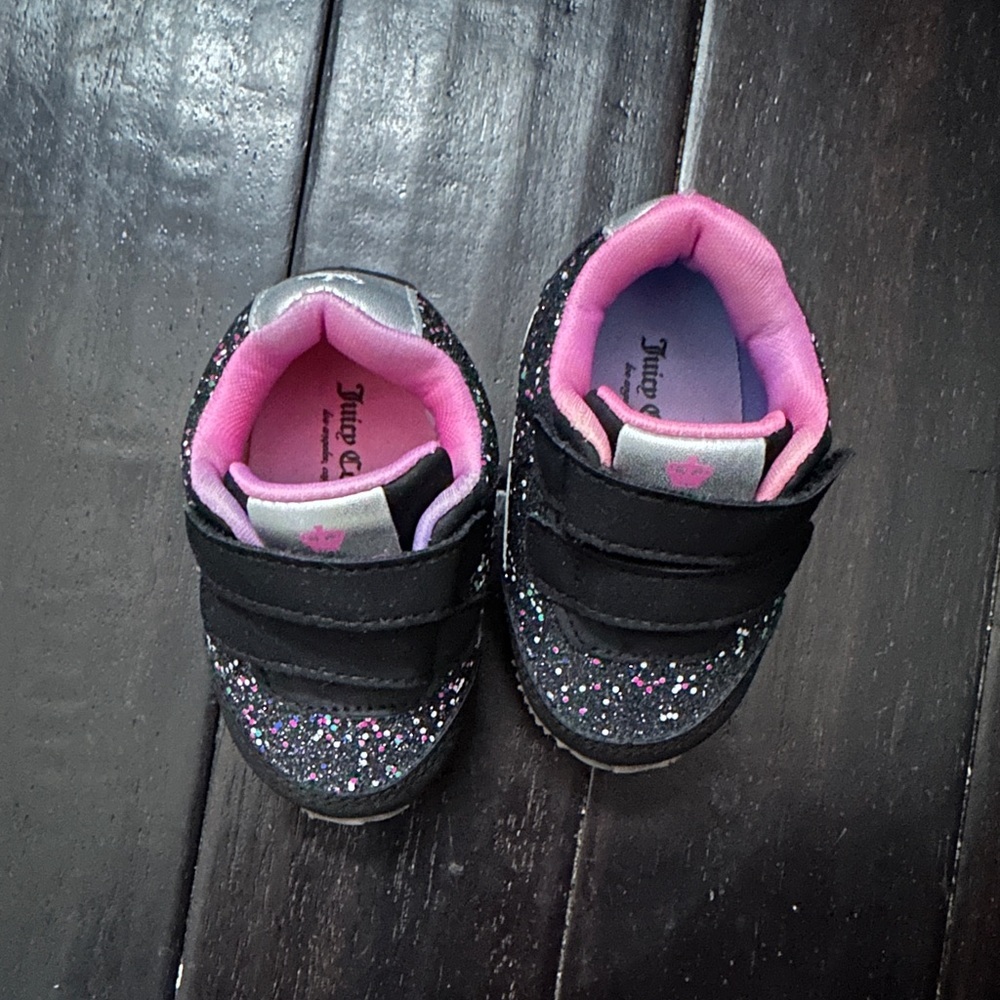 Juicy Couture Baby Sneakers- Size 2M - Picture 2 of 5
